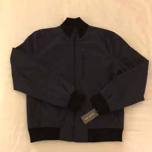 NWT // MICHAEL KORS Men's Denim Heather Bomber